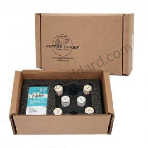 VIN90111112 - Complete LED 12V Exterior Light Set for Amber (Euro) 356 Late&Acirc;&nbsp;Pre A (1953-1954) for Porsche 